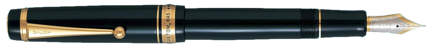 図表1:伝統の書き味を現代によみがえらせた大型高級万年筆「カスタム URUSHI(漆)」
